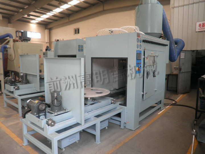 ZY-自動臺車轉(zhuǎn)盤式噴砂機(jī)